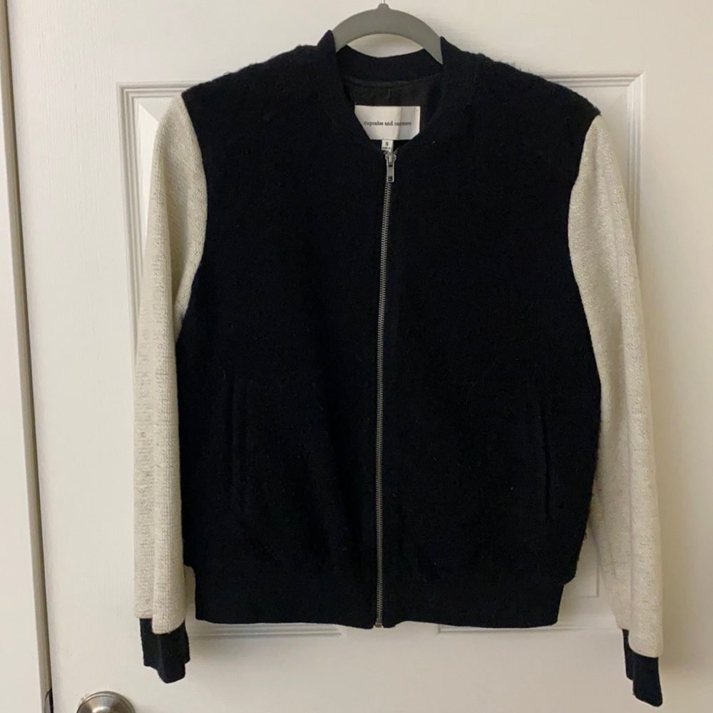 Cupcakes & Cashmere Bomber Jacket